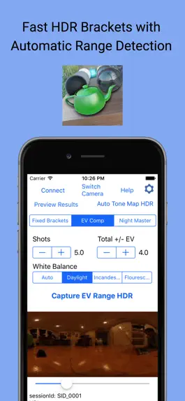 Game screenshot HDR 360 Bracket Ricoh Theta apk