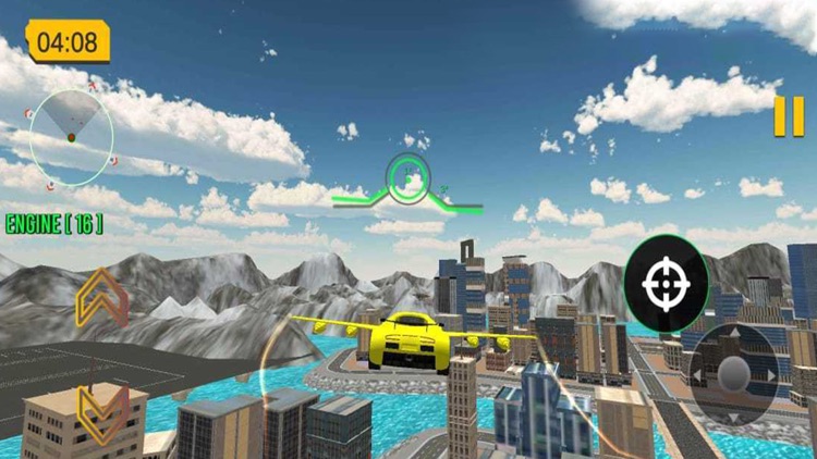 Flying Car Shooting Simulator