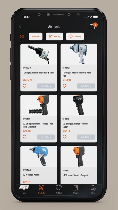 SP Tools USA Screenshot