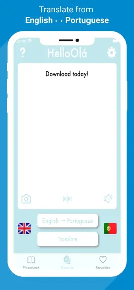 Game screenshot HelloOlá Portuguese translate mod apk