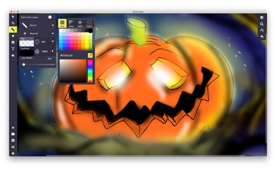 #2. Sketchpad Premium (macOS) Podle: Sketch.IO, Inc