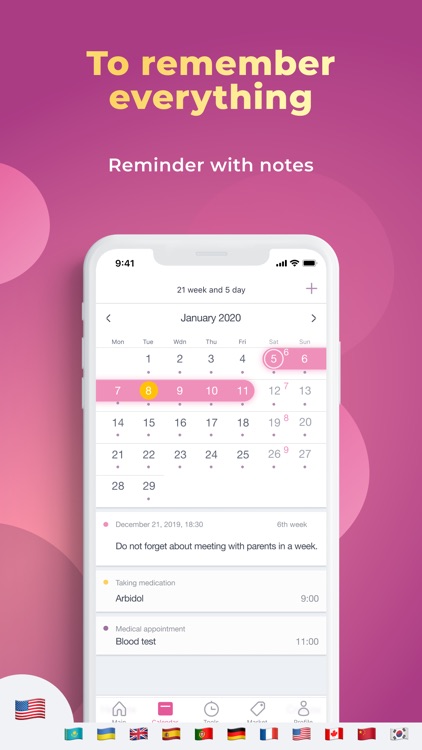 Pregnancy Tracker & Baby amma screenshot-3