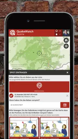 Game screenshot QuakeWatch Austria hack