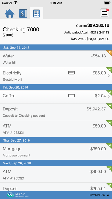 Walpole Co-operative Business Screenshot