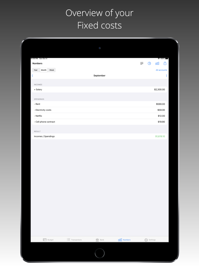 Dispensatio - Budget Manager