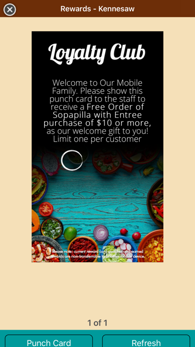 Luna Maya Mexican Restaurant Screenshot