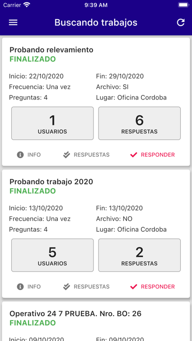 WorkTra Screenshot
