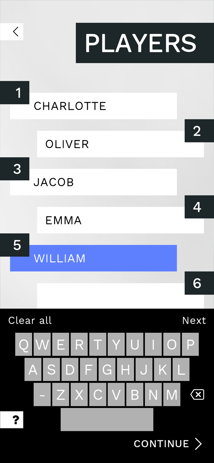 Confessions - the party game