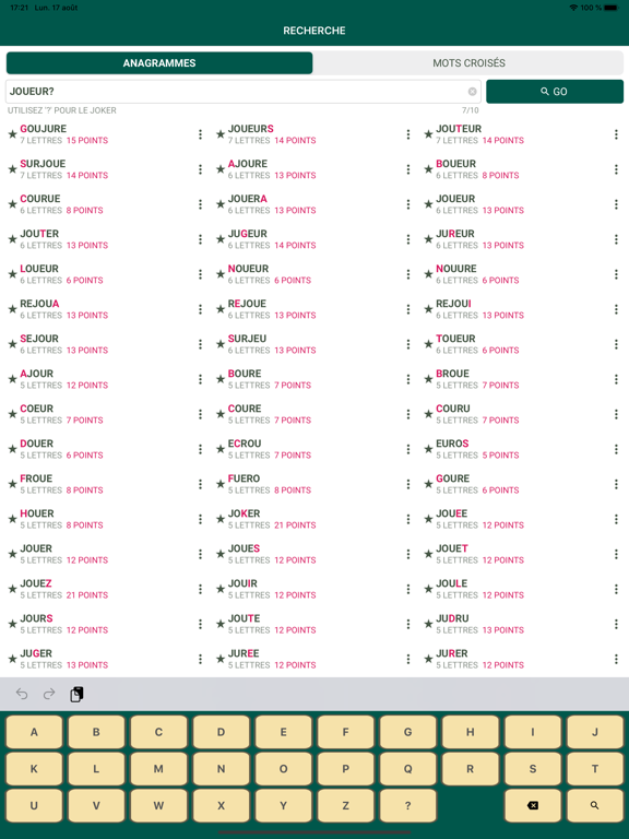 Screenshot #4 pour Alphagram-R