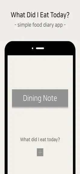 Game screenshot Dining Note: Simple Diet Diary mod apk
