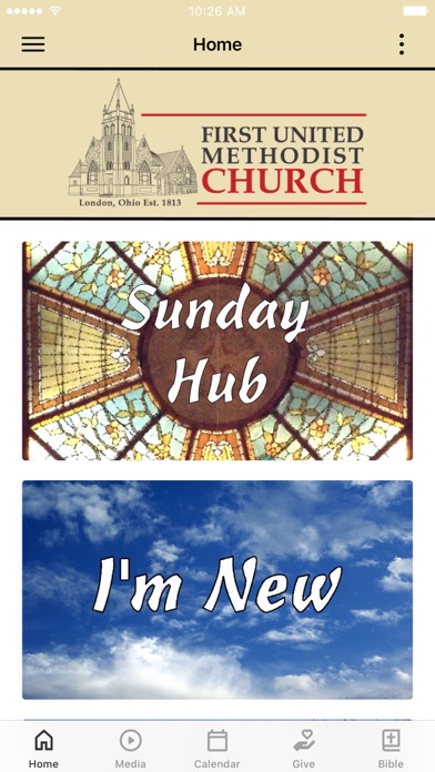 FUMC London Ohio Screenshot
