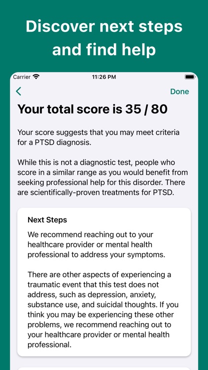PTSD Test