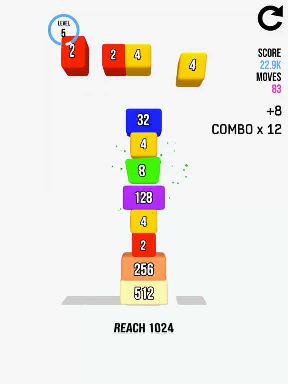 Screenshot #4 pour Sort 2048