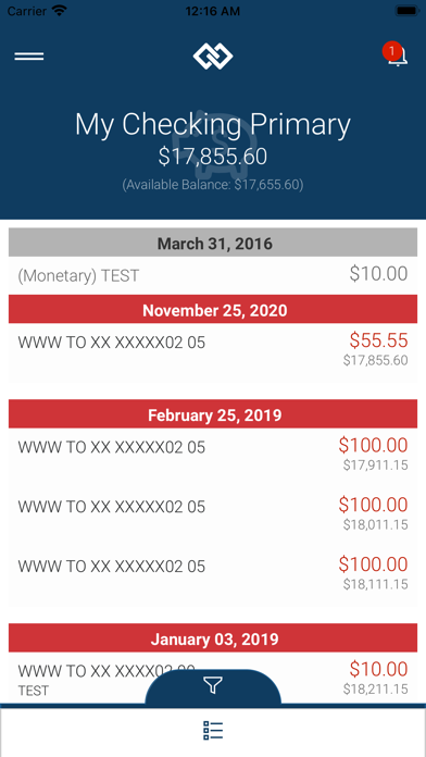 Prime Alliance Bank Screenshot