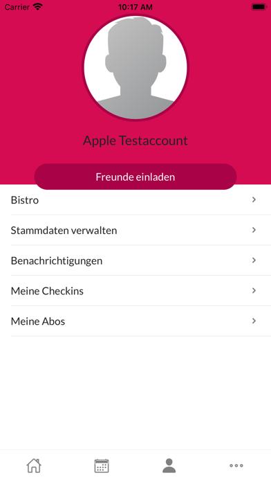 Clubapp AVIVA Frauen Fitness Screenshot