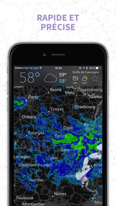 Screenshot #1 pour MyRadar Pro