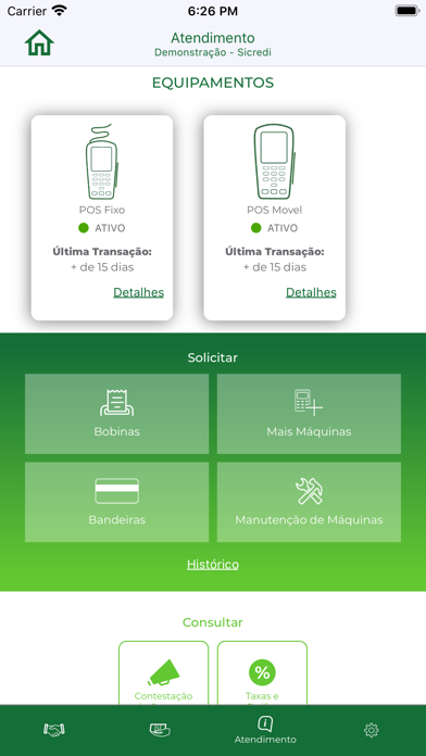 Máquina de Cartões do Sicredi screenshot 4