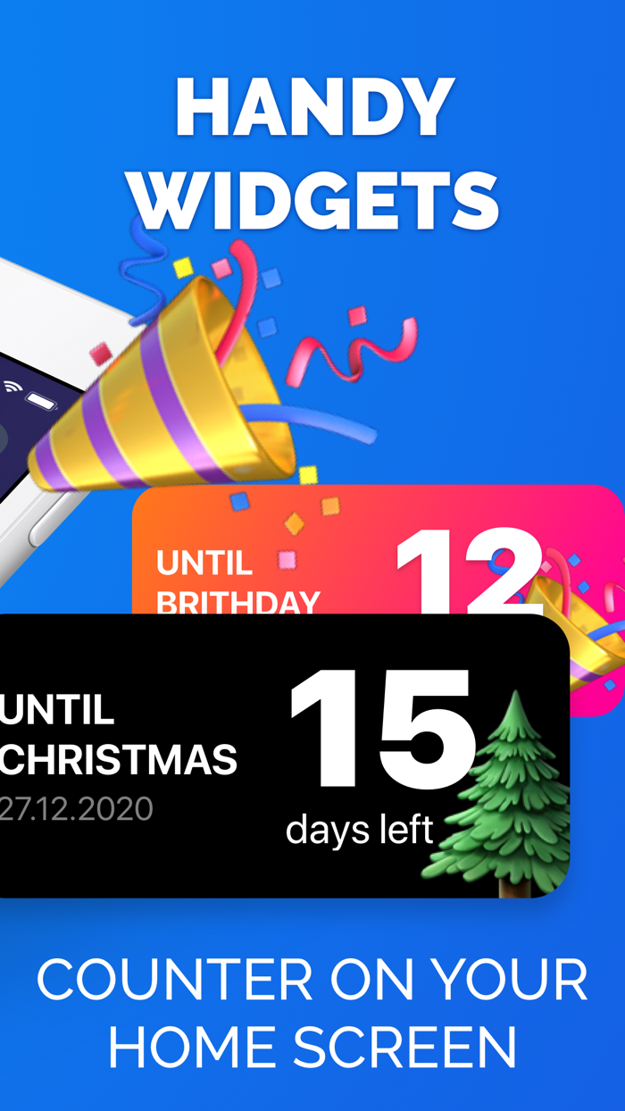Countdown Calendar Widget
