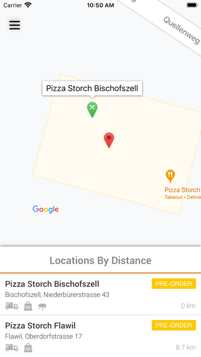 Pizza Storch Screenshot 2 - AppWisp.com Pizza Storch Screenshot 2 - AppWisp.com