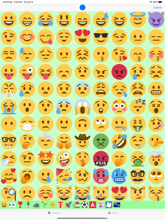 EmojiStamp Lite iPad screenshot 3 - Graphics & Design app