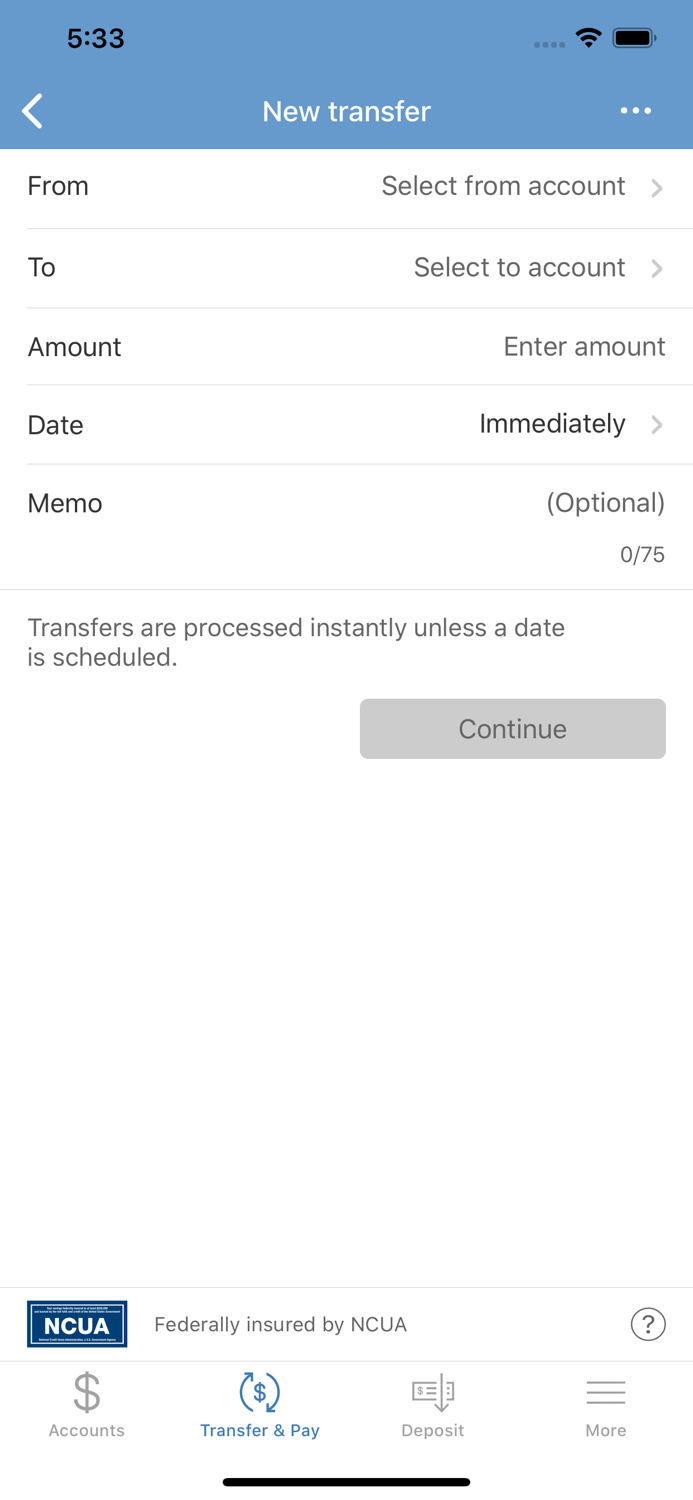 The People’s FCU Owner App