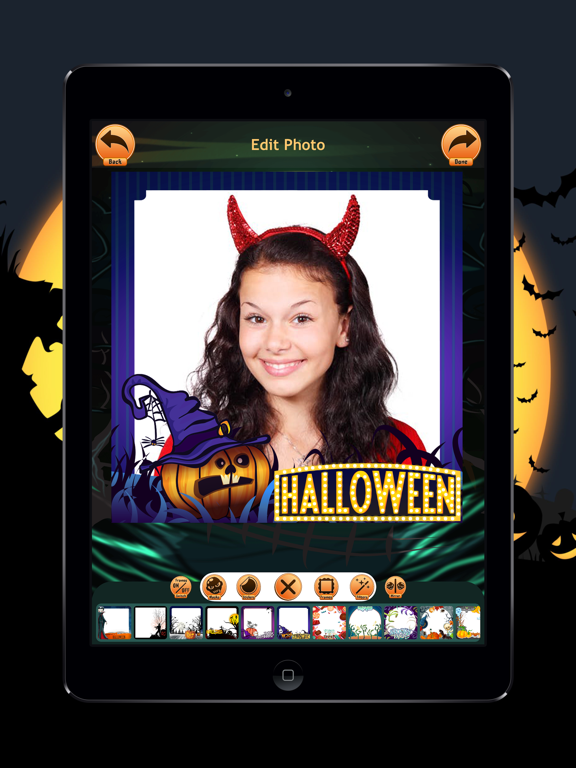 Screenshot #6 pour Cadres Photo Halloween Truc