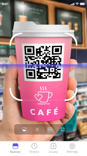 Barcode Scanner QR Code Reader screenshot 1