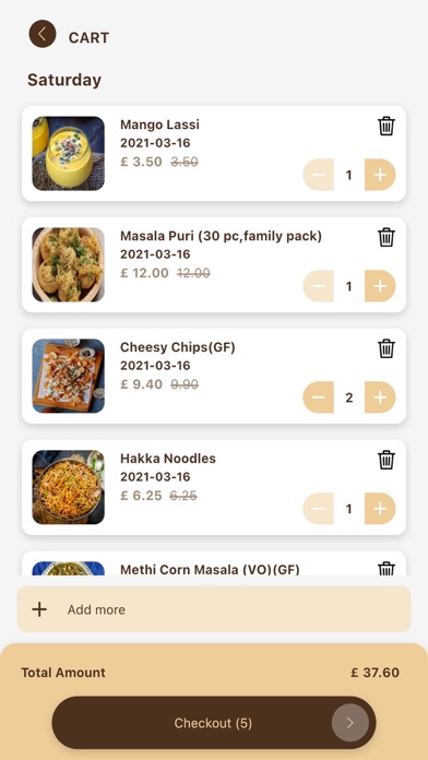 Radharani's Kitchen Delivery Screenshot