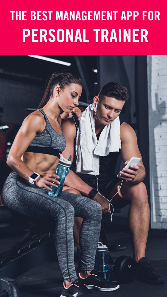 #1. Personal Trainer: CRM, Planner (iOS) Podle: Nicola Eusebi