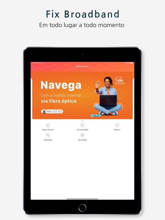 Super Movitel iPad screenshot 5 - Utilities app