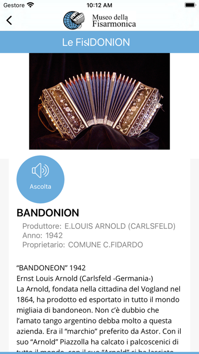 Museo della Fisarmonica Screenshot