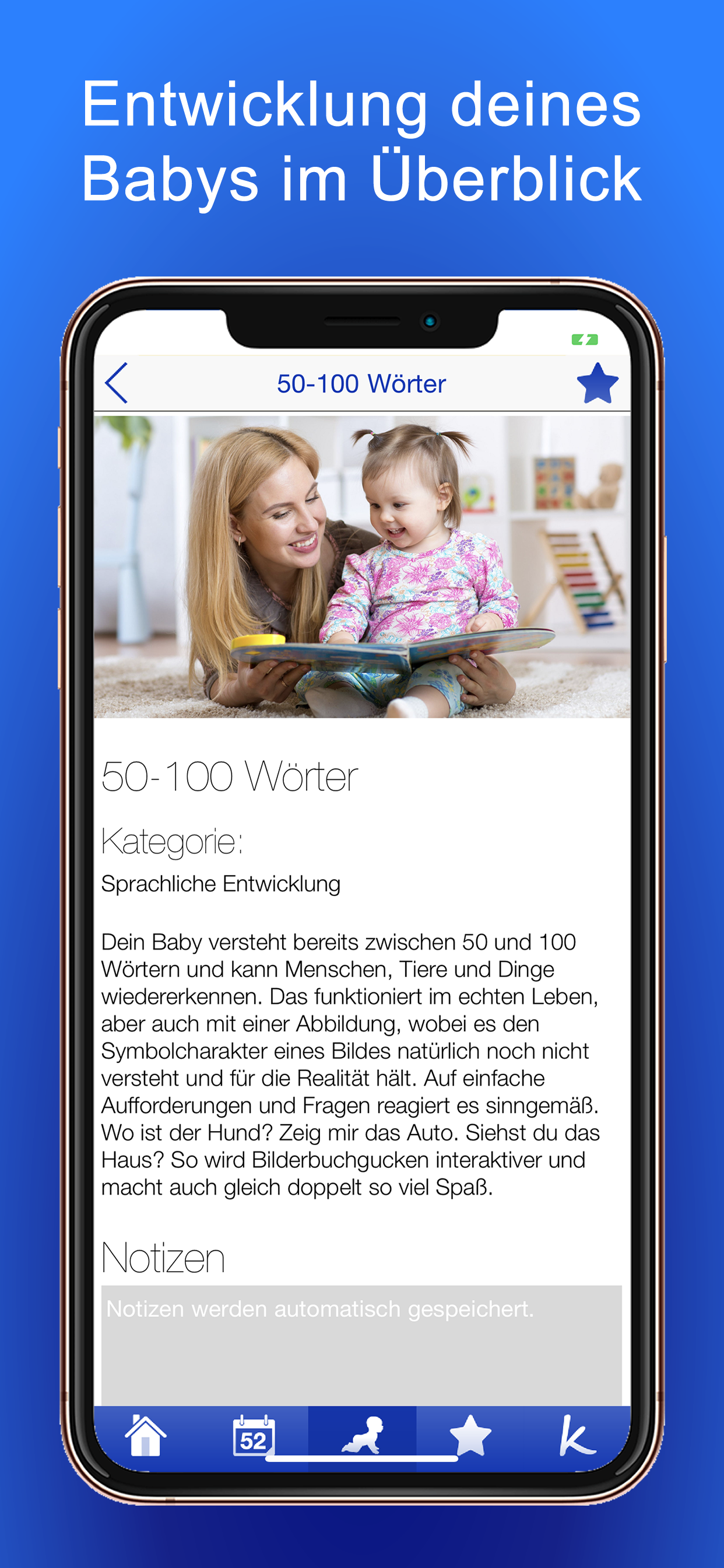 Babyentwicklung im 1. Jahr PRO