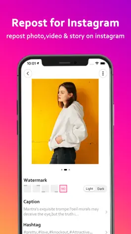 Game screenshot Repost for Ins #instake mod apk