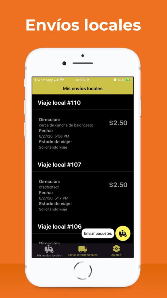 #1. Grabbbit - Envíos Express (iOS) By: CREATIVA CONSULTORES, S.A. DE C.V.
