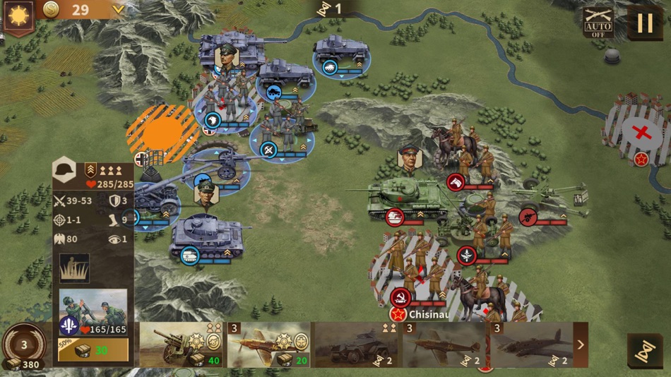 #1. Glory of Generals 3: WW2 (iOS) 来自: 悦 张