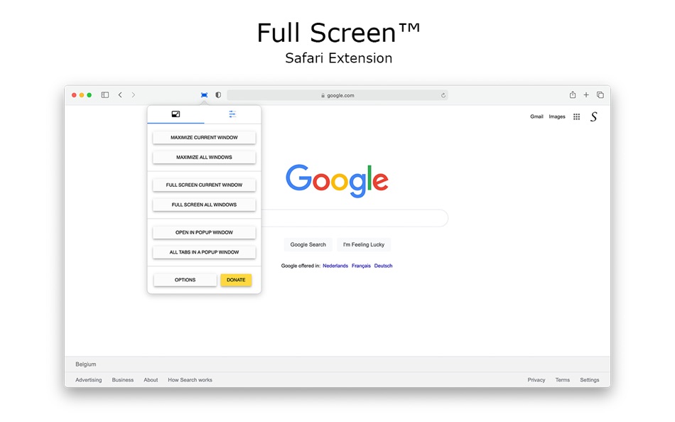 Full Screen for Safari - 1.0 - (macOS)