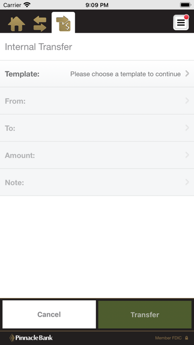 Pinnacle Bank Texas Business Screenshot