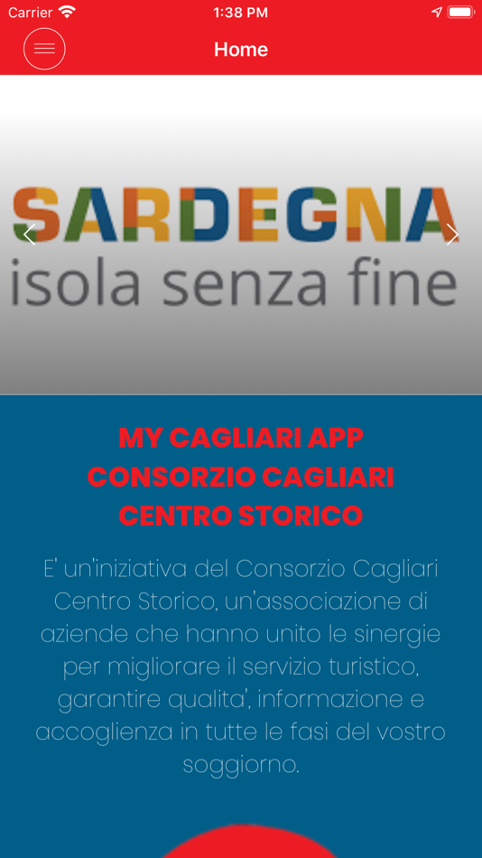 #2. MY CAGLIARI APP (iOS) By: Yuss Solutions