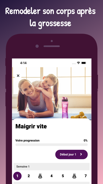Screenshot #3 pour Sport après accouchement