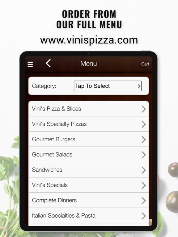 Screenshot #5 pour Vini's Pizza