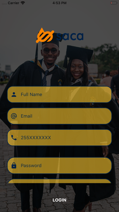 Saca: Study Abroad Screenshot