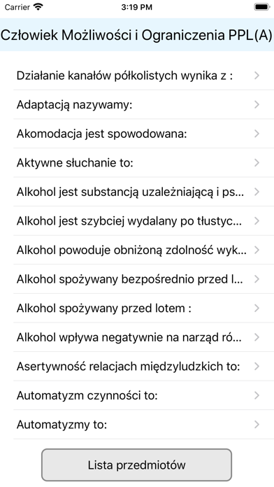 Screenshot #3 pour Egzamin ULC PPL(A)
