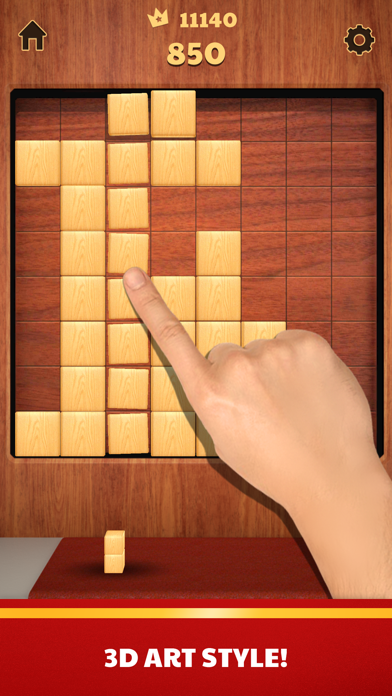 Wood Blocks 3D Screenshot