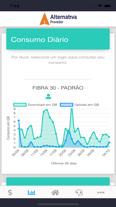 Alternativa Provedor Screenshot