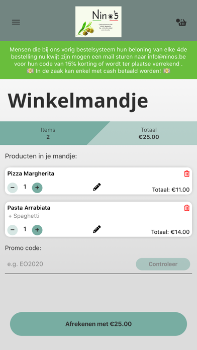 Nino's-Mechelen Screenshot