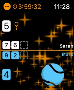 Tennis Score Log screenshot #4 for Apple Watch