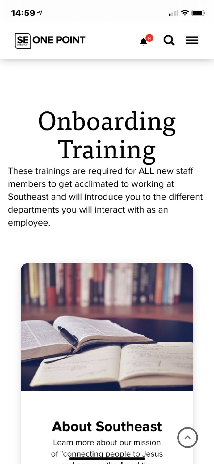 Southeast Christian OnePoint