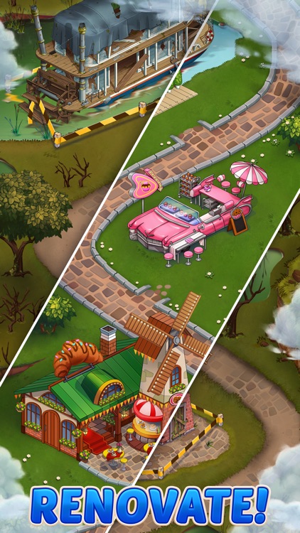 Sara's Diner: Merge Farm