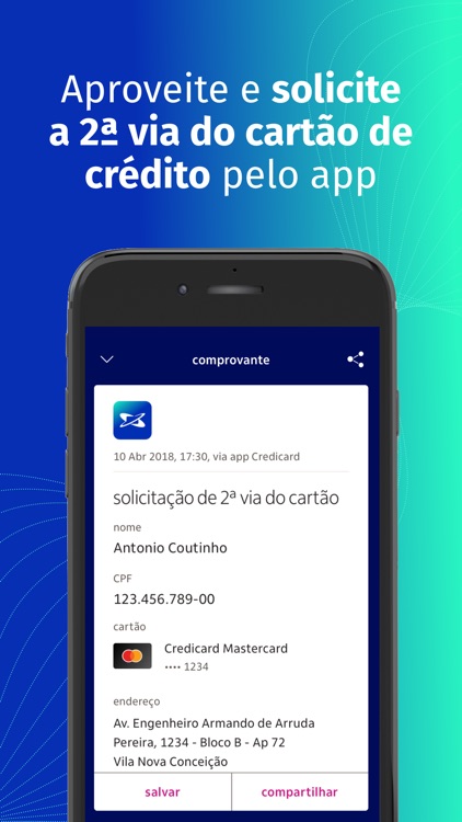 Credicard cartão de crédito screenshot-7
