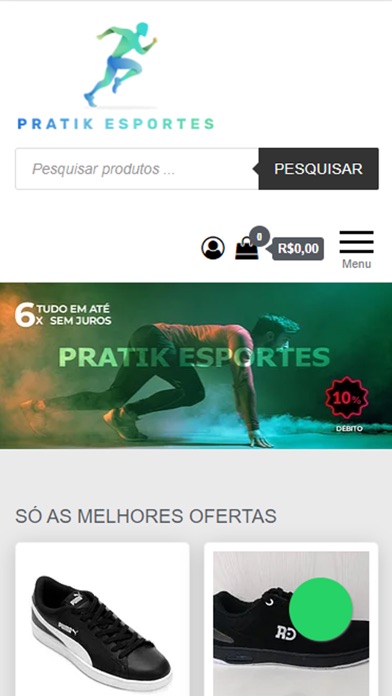 Pratik Esportes Screenshot